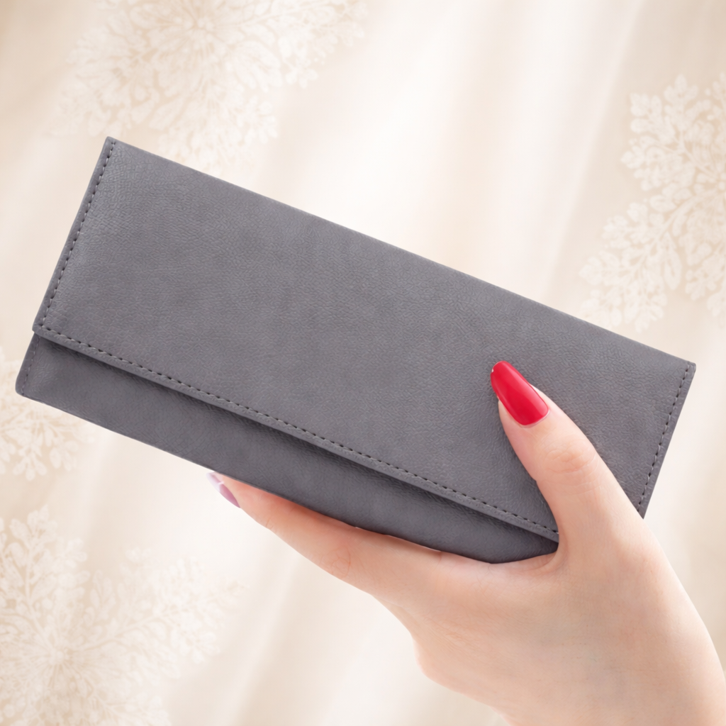 Premium Multi-Partition Clutch Bag for Women