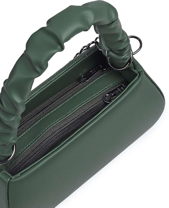 Stylish Textured Handbag with Sling | Premium Women Shoulder Bag (23x15x10 cm)