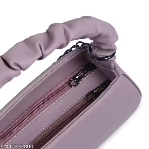 Stylish Textured Handbag with Sling | Premium Women Shoulder Bag (23x15x10 cm)