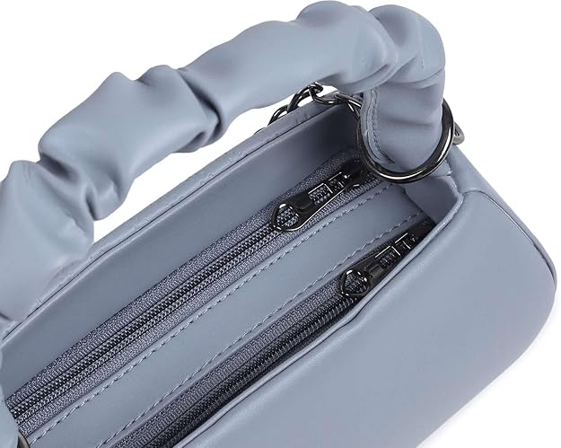 Stylish Textured Handbag with Sling | Premium Women Shoulder Bag (23x15x10 cm)