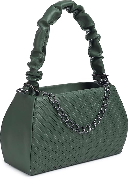 Stylish Textured Handbag with Sling | Premium Women Shoulder Bag (23x15x10 cm)