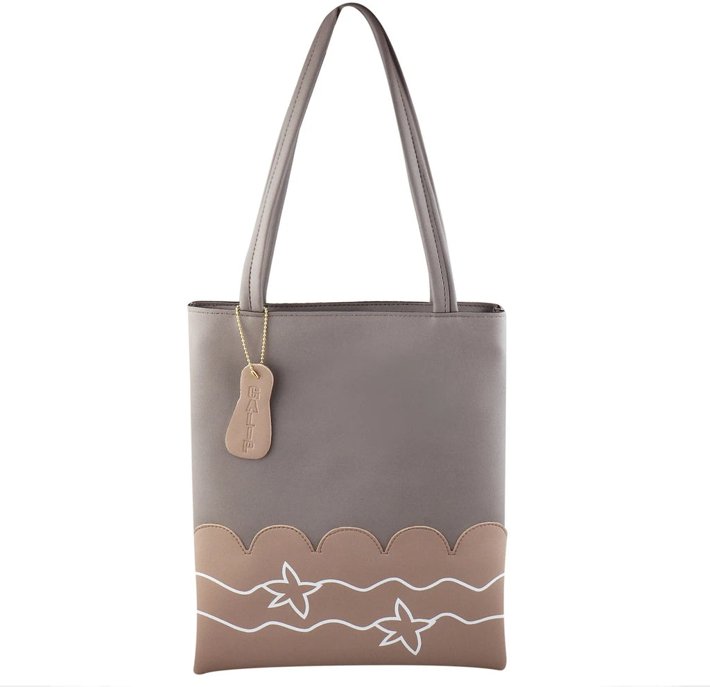 Large Stylish Tote Handbag for Women | Premium Shoulder Bag (32x35x4 cm)